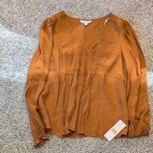 Nanette Lepore Terracotta Blouse